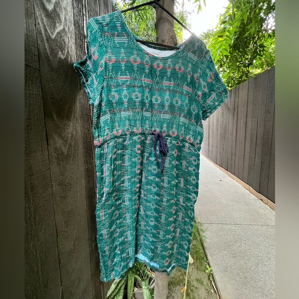 Ace & Jig Camille (?) Dress in Emerald (L)